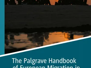 Cover graphics for The Palgrave Handbook of European Migration in Literature and Culture