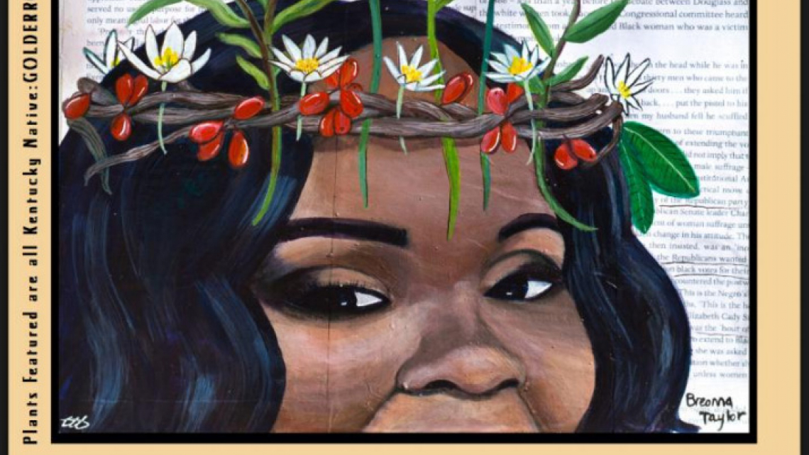 mage credit: Claire Alexandre, Our Women Wear Crowns, 2020. 36x46”, acrylic on canvas / digital art.
