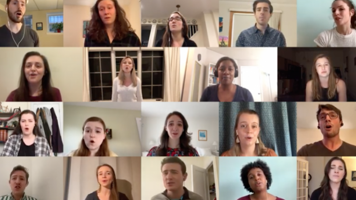 faces on Zoom