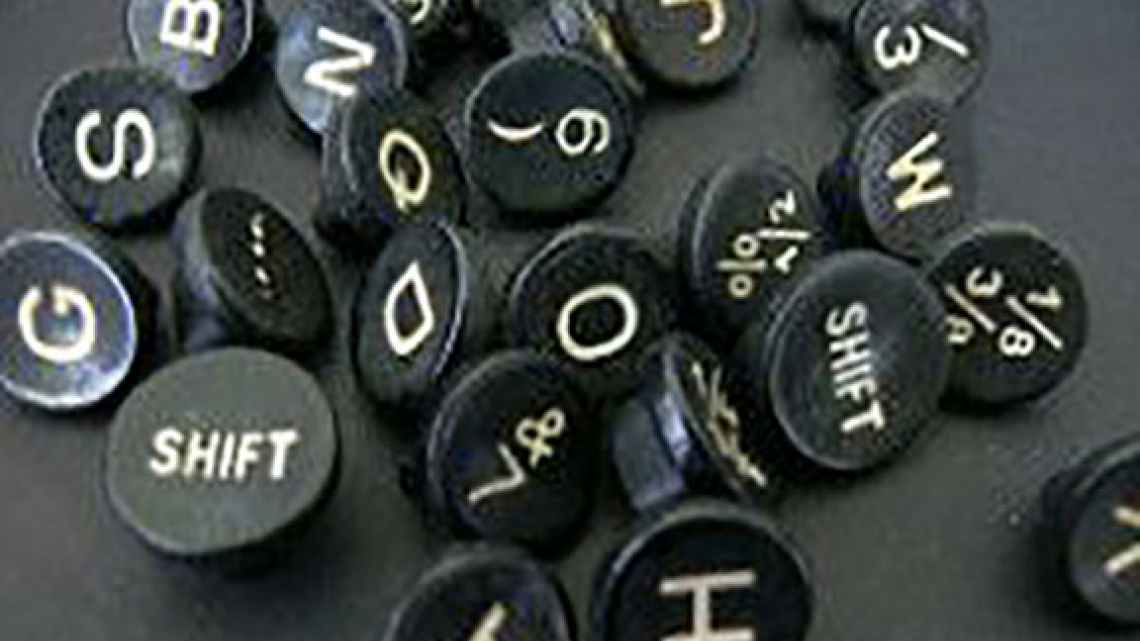 Typewriter keys