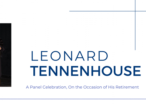     7:15 / 50:43   A Panel Celebrating Len Tennenhouse, On the Occasion of His Retirement