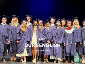 2025 Duke English Graduation Group Photo