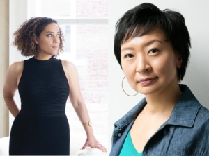 At an Oct. 23 event, Caroline Randall Williams and Cathy Park Hong, both poets and authors, discussed the role of the engaged artist in building Black and Asian alliances and communities. Courtesy of Nayoung Aimee Kwon