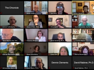 Screenshot of Duke Arts and Sciences Council discussing S/U