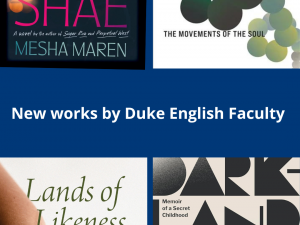 Fall 24 Duke English Faculty books