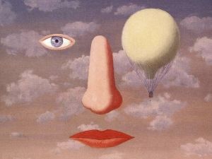 Rene Magritte, The Beautiful Relations, 1967, Oil on canvas
