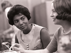 Photo of Wilhelmina Reuben-Cooke, as a Duke undergraduate.