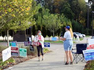 Voter and poll worker