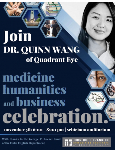 Updated MHB Event Flyer featuring Dr. Quinn Wang