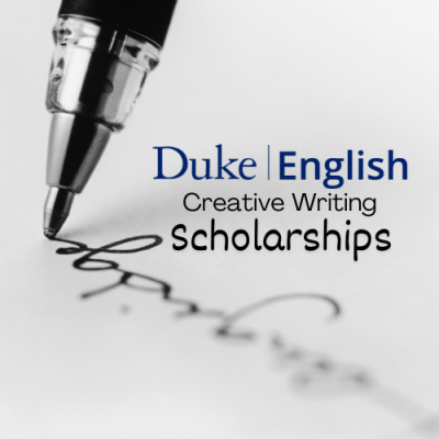 Duke English CW logo with Scholarships