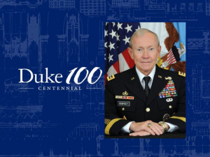 Duke 100 Spotlight: Gen. Martin Dempsey