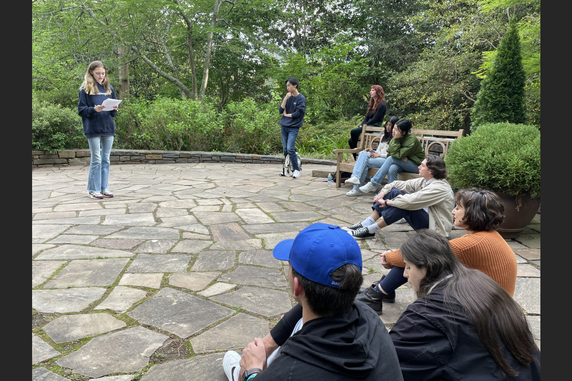 Future of Fiction in Duke Gardens