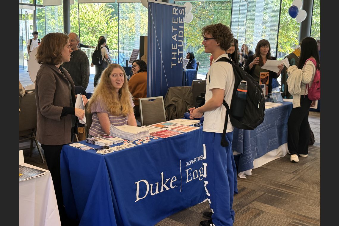 Duke English at Majors Fair