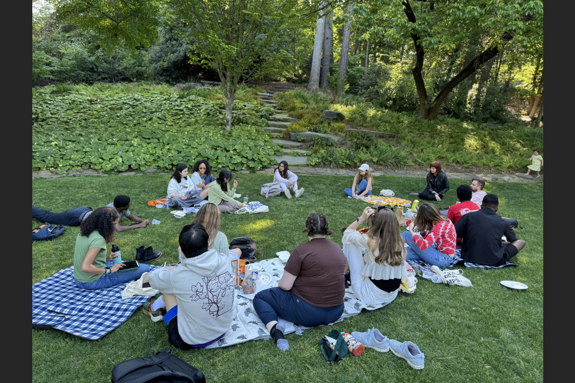 Reading in the Garden