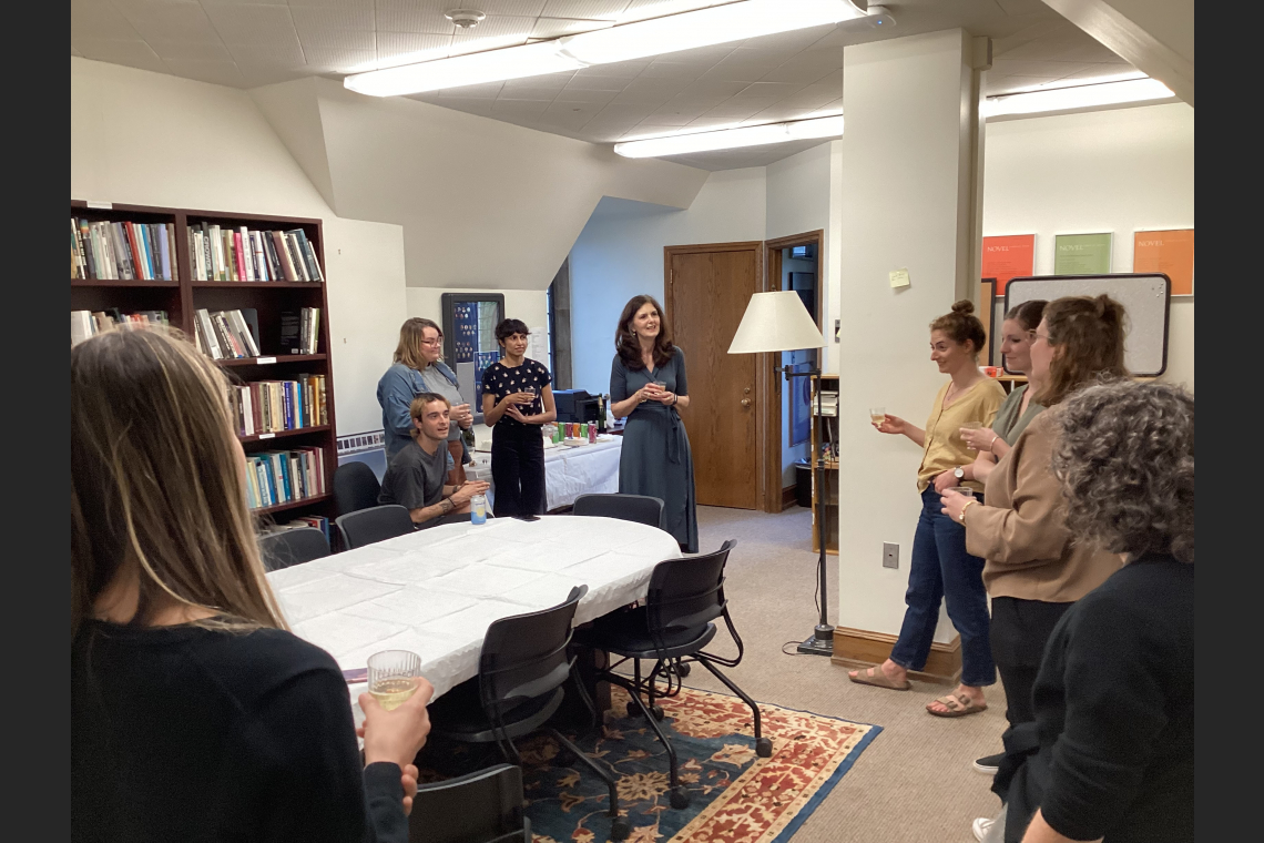 Toasting 2023 Ph.D. Graduates